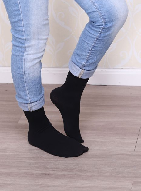 Nurse Sock x 3 sets - Black