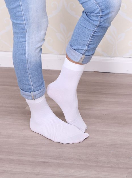 Nurse Sock x 3 sets - White