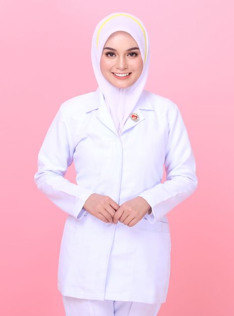 Tudung Bawal Juruterapi Pergigian