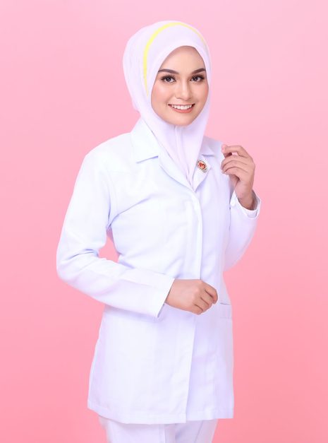 Tudung Bawal Juruterapi Pergigian