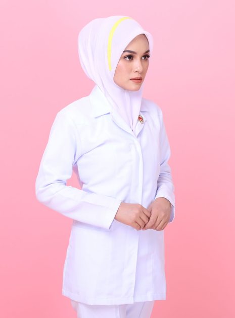 Tudung Bawal Juruterapi Pergigian