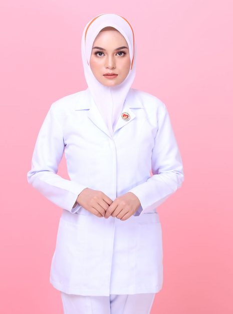 Tudung Bawal Pembantu Pembedahan Pergigian