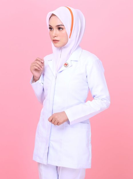Tudung Bawal Pembantu Pembedahan Pergigian