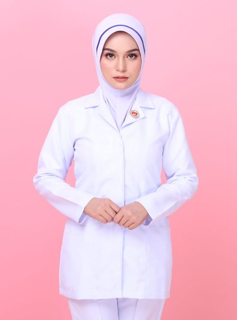 Tudung Hard Awning Biasa Jururawat