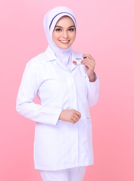 Tudung Hard Awning Biasa Jururawat