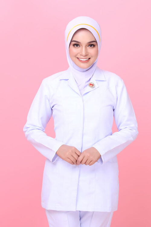 Tudung Hard Awning Biasa Juruterapi Pergigian (M)