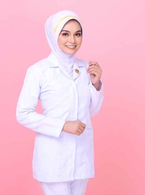 Tudung Hard Awning Biasa Juruterapi Pergigian (M)