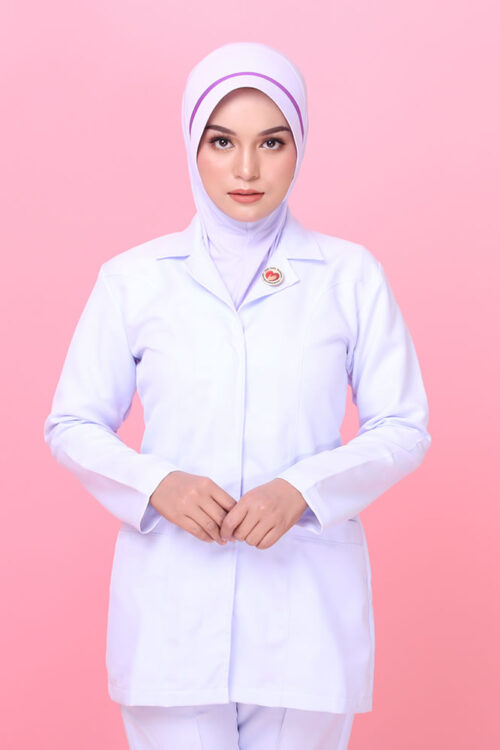 Tudung Hard Awning Biasa Jururawat Masyarakat