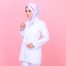Tudung Hard Awning Biasa Jururawat Masyarakat
