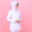 Tudung Hard Awning Biasa Jururawat Masyarakat