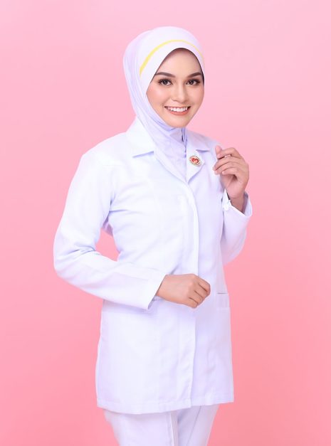 Tudung Hard Awning Lapik Dagu Juruterapi Pergigian (M)