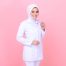 Tudung Hard Awning Lapik Dagu Juruterapi Pergigian (M)