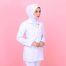 Tudung Hard Awning Lapik Dagu Juruterapi Pergigian (M)