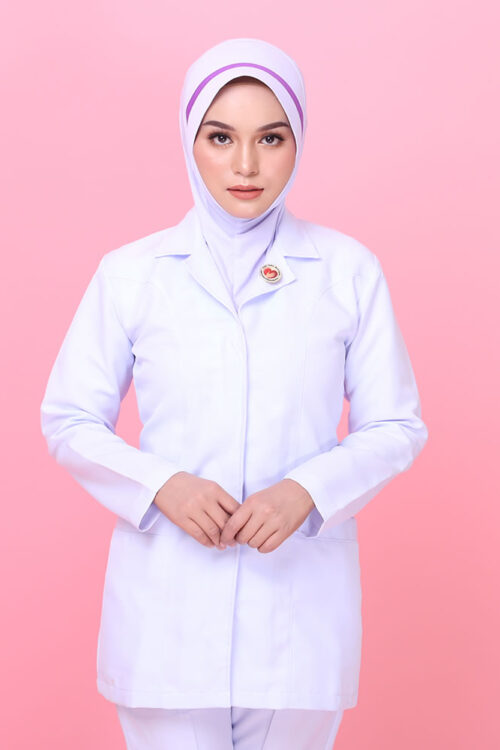 Tudung Hard Awning Lapik Dagu Jururawat Masyarakat (M)