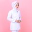 Tudung Hard Awning Lapik Dagu Jururawat Masyarakat (M)
