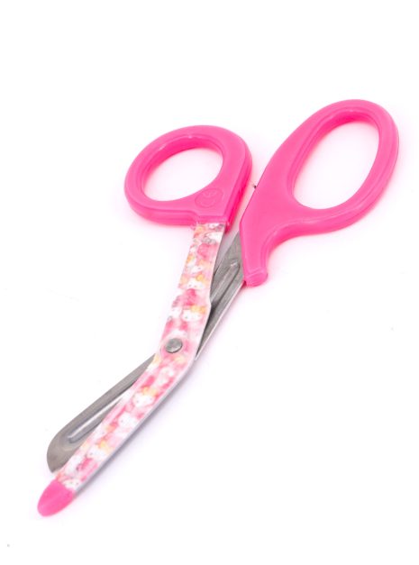 CLEARANCE STOCK Bandage Scissor Printed Hello Kitty - Pink handle
