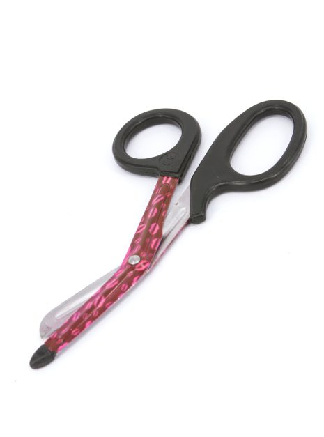 CLEARANCE STOCK Bandage Scissor Printed Red lips - Black handle
