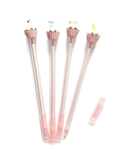 Pen Set of 4 - Cupcakes