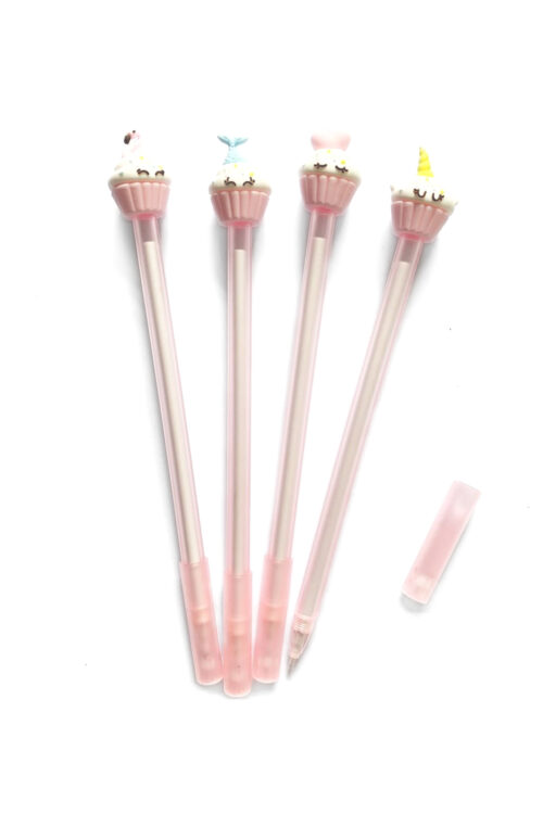 Pen Set of 4 - Cupcakes