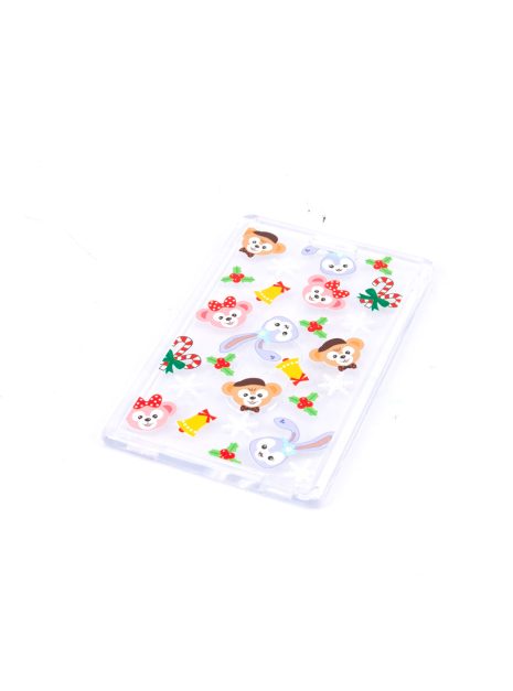 Hard Case Plastic ID Card Holder - Easter Bunny