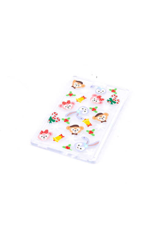 Hard Case Plastic ID Card Holder - Easter Bunny