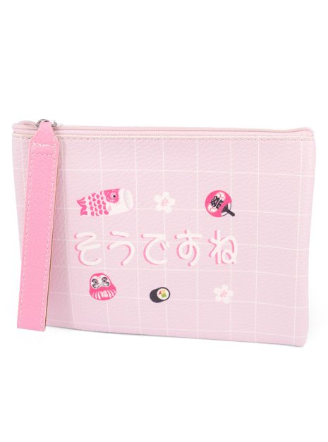 Pouch Bag - Japan Design - Pink