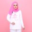 T-Shirt Butik Jururawat -Long Sleeve White