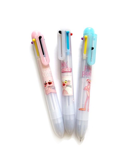 Pen 6 Color Ink - Pink Panther 