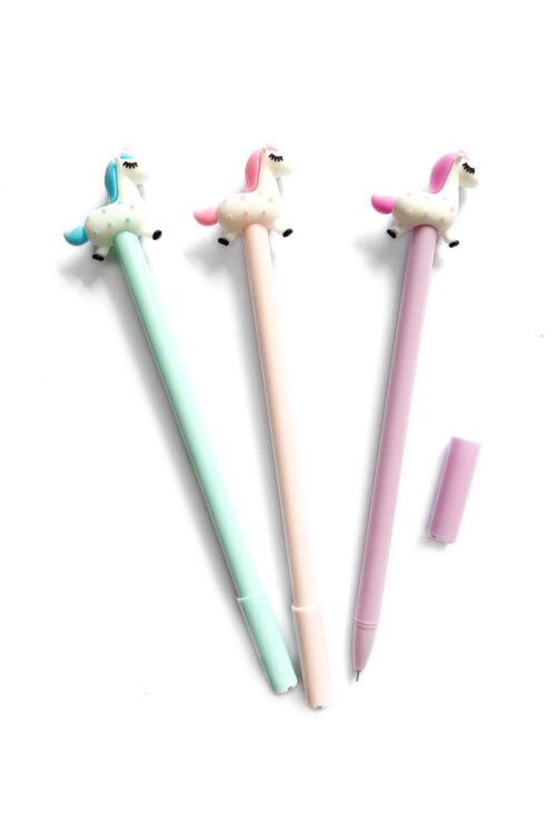 Pen Set of 4 - Unicorn Star