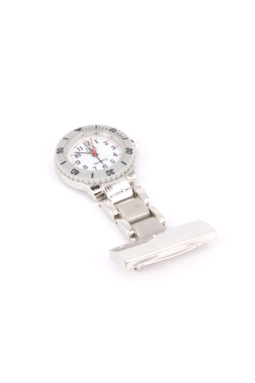Pin Watch Metal - Grey