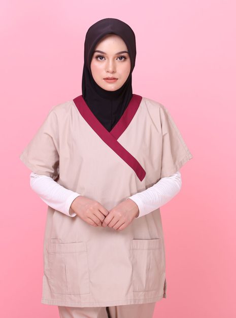 Tudung Soft Awning Full Scuba Plain - Black