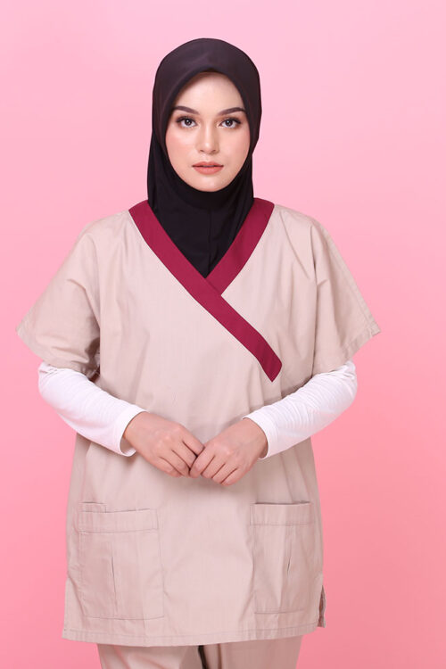 Tudung Soft Awning Full Scuba Plain - Black