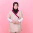 Tudung Soft Awning Full Scuba Plain - Black