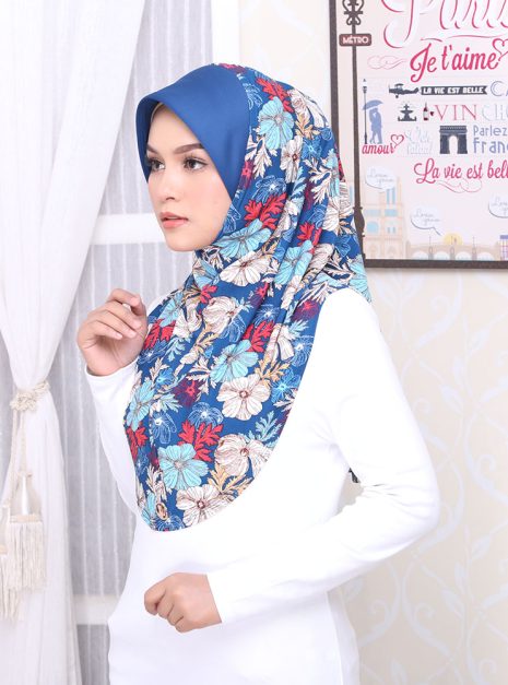 Tudung Sarung Mia Beauty Blue
