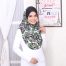 Tudung Sarung Mia Black Roses