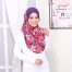 Tudung Sarung Mia Cherry Reddish