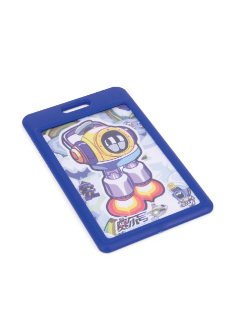 Slide ID Card Holder - Dark Blue