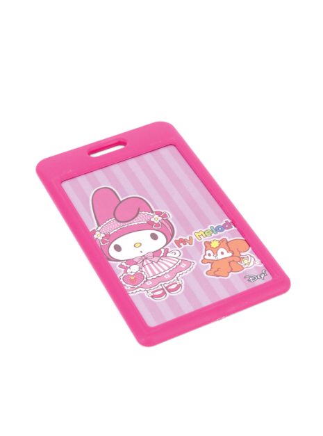 Slide ID Card Holder - Pink