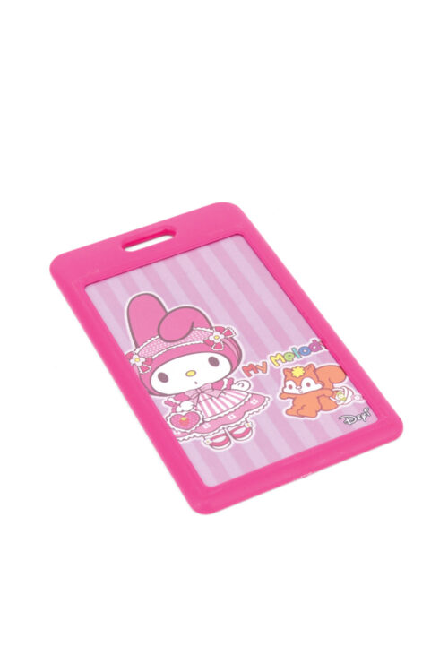 Slide ID Card Holder - Pink
