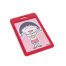 Slide ID Card Holder - Red