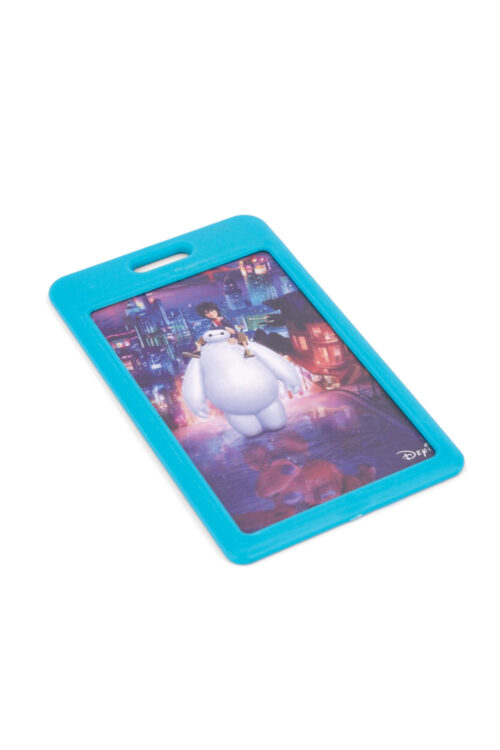 Slide ID Card Holder - Turquoise Blue