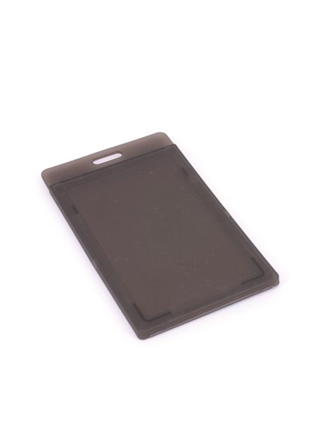 Transparent ID Card Holder - Black