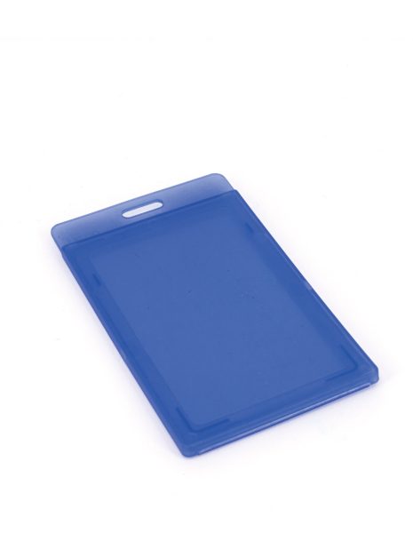 Transparent ID Card Holder - Blue