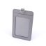 DOUBLE POCKET CARD HOLDER VERTICAL - GREY