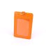 DOUBLE POCKET CARD HOLDER VERTICAL -ORANGE