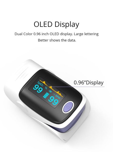 Fingertip Pulse Oximeter 2- Pink