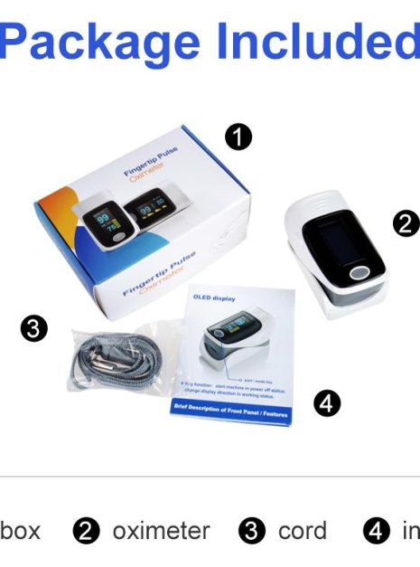 Fingertip Pulse Oximeter 2- Pink