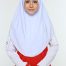 TUDUNG SEKOLAH DUA LAPIS - SAIZ M