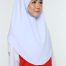 TUDUNG SEKOLAH DUA LAPIS - SAIZ M