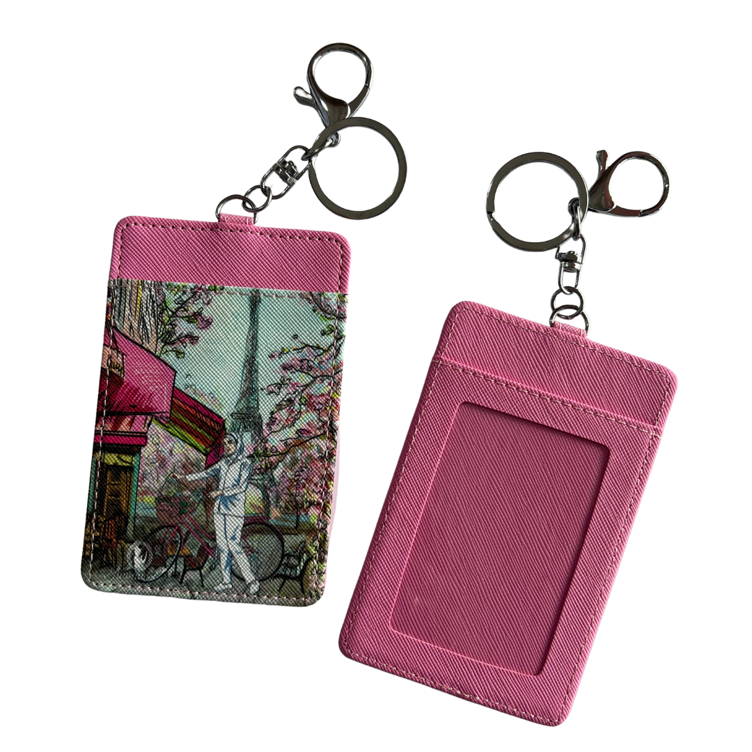 BJ ID CARD HOLDER VERTICAL - LOVE IN PARIS